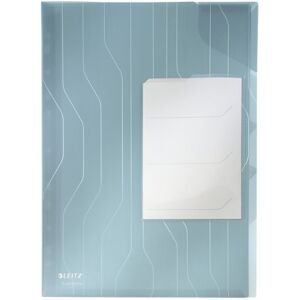 Leitz , Pochettes Combifile A4, Matière Grainée Mate Transparente Bleue, Ouverture sur le Haut et sur le Côté Droit, Polypropylène 200 Microns, Lot de 3, 47290035 - Publicité Leitz , Pochettes Combifile A4, Matière Grainée Mate Transparente Bleue, Ouverture sur le Haut et sur le Côté Droit, Polypropylène 200 Microns, Lot de 3, 47290035 - Publicité