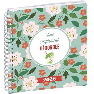Exacompta 183440E Agenda de bureau Lady 18S spiralé Dodo & Cath 15 x 17 cm Semainier Janvier à Décembre 2026 Visuel fleurs - Publicité Exacompta 183440E Agenda de bureau Lady 18S spiralé Dodo & Cath 15 x 17 cm Semainier Janvier à Décembre 2026 Visuel fleurs - Publicité