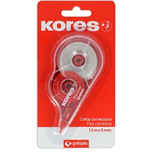 Kores Ruban Correcteur Extra Long Application Frontale 5 mm x 12 m Séchage instantané - Publicité Kores Ruban Correcteur Extra Long Application Frontale 5 mm x 12 m Séchage instantané - Publicité