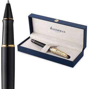 Waterman Expert Stylo roller La collection Opera Noir et or Pointe fine Encre noirer Coffret cadeau géométrique - Publicité Waterman Expert Stylo roller La collection Opera Noir et or Pointe fine Encre noirer Coffret cadeau géométrique - Publicité
