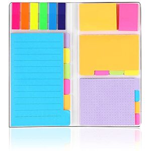 JOKILY Lot de 5 blocs de notes autocollantes 5 formats Notes autocollantes Bandes adhésives Notes adhésives Marqueur avec étiquettes inscriptibles Pour fournitures de bureau, maison - Publicité JOKILY Lot de 5 blocs de notes autocollantes 5 formats Notes autocollantes Bandes adhésives Notes adhésives Marqueur avec étiquettes inscriptibles Pour fournitures de bureau, maison - Publicité