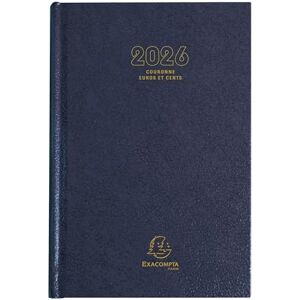 Exacompta 38472E Agenda journalier de bureau Couronne Euro et cents 11 x 17 cm Janvier à décembre 2026 Coloris aléatoire - Publicité Exacompta 38472E Agenda journalier de bureau Couronne Euro et cents 11 x 17 cm Janvier à décembre 2026 Coloris aléatoire - Publicité