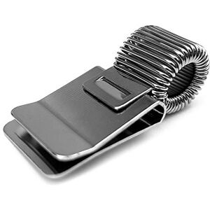 OMG! Support de stylo en métal pour carnet, presse-papier, journal ou agenda Idéal pour les médecins, infirmières, contremaîtres ou employés de bureau Individuel Argenté - Publicité OMG! Support de stylo en métal pour carnet, presse-papier, journal ou agenda Idéal pour les médecins, infirmières, contremaîtres ou employés de bureau Individuel Argenté - Publicité