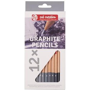 ART Graphit Bleistift-Set, 12 Künstlerstifte sortiert von 2H bis 9B - Publicité ART Graphit Bleistift-Set, 12 Künstlerstifte sortiert von 2H bis 9B - Publicité