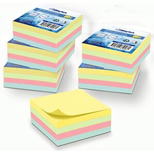 Waytex A931652C6 1920 Notes autocollantes Pack de 6 blocs de 320 feuilles couleurs pastels carré 75x75 mm adhésives repositionnables - Publicité Waytex A931652C6 1920 Notes autocollantes Pack de 6 blocs de 320 feuilles couleurs pastels carré 75x75 mm adhésives repositionnables - Publicité