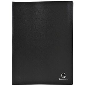 Exacompta PORTE-VUES PP A4 80 VUES NOIR - Publicité Exacompta PORTE-VUES PP A4 80 VUES NOIR - Publicité