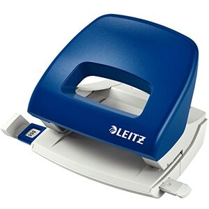 Leitz Perforatrice Petite Taille Sans Effort, Capacité 16 Feuilles, Bleu, Métal, Réglette de Guidage avec Repères, NeXXt, 50380035 - Publicité Leitz Perforatrice Petite Taille Sans Effort, Capacité 16 Feuilles, Bleu, Métal, Réglette de Guidage avec Repères, NeXXt, 50380035 - Publicité