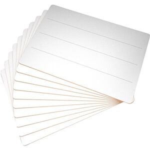 Show-me Tablettes A4 rigides effaçables à sec contre-collées, paquet de 10 unités - Publicité Show-me Tablettes A4 rigides effaçables à sec contre-collées, paquet de 10 unités - Publicité