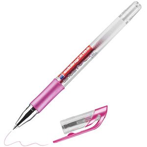 Edding 2185 Roller à encre gel rose métallisé 1 stylo -,7 mm stylo gel pour écrire, dessiner, pour mandalas, bullet journals roller gel, stylo roller - Publicité Edding 2185 Roller à encre gel rose métallisé 1 stylo -,7 mm stylo gel pour écrire, dessiner, pour mandalas, bullet journals roller gel, stylo roller - Publicité