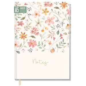 Häfft =Carnet de notes A5 quadrillé "Fleurs douces" de Trendstuff by 124 pages, 62 feuilles idéal comme journal intime, livre d'idées, cahier d'écriture durable & respectueux au climat - Publicité Häfft =Carnet de notes A5 quadrillé "Fleurs douces" de Trendstuff by 124 pages, 62 feuilles idéal comme journal intime, livre d'idées, cahier d'écriture durable & respectueux au climat - Publicité