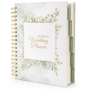 Forever Lily L’organisateur complet de mariage, planificateur à spirales de 160 pages avec couverture en feuille dorée, poches intérieures, reliure à spirales robuste - Publicité Forever Lily L’organisateur complet de mariage, planificateur à spirales de 160 pages avec couverture en feuille dorée, poches intérieures, reliure à spirales robuste - Publicité