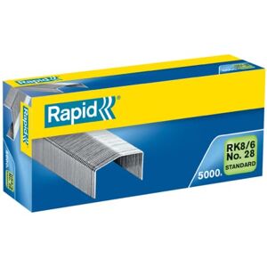 Rapid Agrafe RK8/6 galvanisée Boîte de 5000 - Publicité Rapid Agrafe RK8/6 galvanisée Boîte de 5000 - Publicité