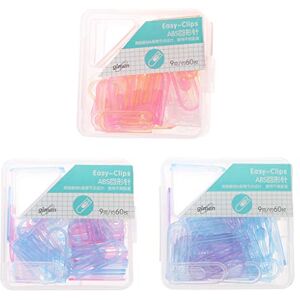 S-TROUBLE 60 pièces Petit Mini Trombone Kawaii Couleur Bonbon Clair Papeterie Reliure Clip Table Bureau Fournitures Scolaires - Publicité S-TROUBLE 60 pièces Petit Mini Trombone Kawaii Couleur Bonbon Clair Papeterie Reliure Clip Table Bureau Fournitures Scolaires - Publicité
