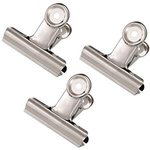 Coideal Pinces a Dessin Bulldog 51mm 20 Pièces Pince à Charnière en Métal Grand, Pinces Papier Metal Argent pour Photo, Fournitures de Bureau, Domicile (Argenté) - Publicité Coideal Pinces a Dessin Bulldog 51mm 20 Pièces Pince à Charnière en Métal Grand, Pinces Papier Metal Argent pour Photo, Fournitures de Bureau, Domicile (Argenté) - Publicité