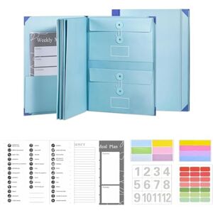FTHKKYBHP Organisateur De Dossiers Folio, Classeur De Dossiers Importants, Organisateur De Classeur Si Je Meurs, Organisation De Dossiers, Organisateur De Dossiers Importants (Blue 1pc) - Publicité FTHKKYBHP Organisateur De Dossiers Folio, Classeur De Dossiers Importants, Organisateur De Classeur Si Je Meurs, Organisation De Dossiers, Organisateur De Dossiers Importants (Blue 1pc) - Publicité