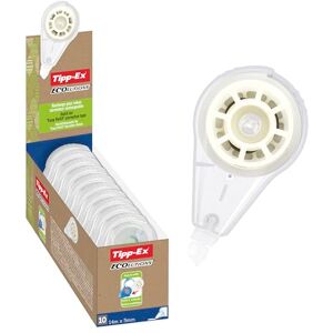 BIC Tipp-Ex Easy Refills ECOlutions Recharges Ruban Correcteur 14 m x 5 mm, Parfait pour l'Ecole et au Bureau, Boîte de 10 - Publicité BIC Tipp-Ex Easy Refills ECOlutions Recharges Ruban Correcteur 14 m x 5 mm, Parfait pour l'Ecole et au Bureau, Boîte de 10 - Publicité
