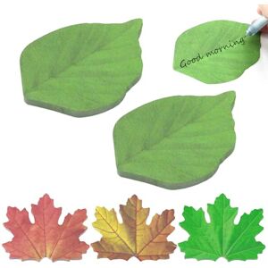SLEEKEE Notes autocollantes en forme de feuille Lot de 250 pièces (9.5 x 6.2 cm) Vert, Rouge, Jaune 1 unité - Publicité SLEEKEE Notes autocollantes en forme de feuille Lot de 250 pièces (9.5 x 6.2 cm) Vert, Rouge, Jaune 1 unité - Publicité