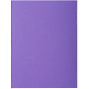 Exacompta Réf. 216008E Paquet de 50 chemises rigides avec 2 rabats ROCK''S 210 g/m² couleurs vives chemises certifiées PEFC™ dimensions 24 x 32 cm pour documents format A4 couleur violine - Publicité Exacompta Réf. 216008E Paquet de 50 chemises rigides avec 2 rabats ROCK''S 210 g/m² couleurs vives chemises certifiées PEFC™ dimensions 24 x 32 cm pour documents format A4 couleur violine - Publicité