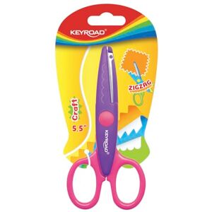 KEYROAD Ciseaux pour enfants en plastique Taille 14 cm Couleur : vert et orange Ciseaux pour enfants avec pointe ronde et lame en zigzag Matériel scolaire idéal pour travaux manuels - Publicité KEYROAD Ciseaux pour enfants en plastique Taille 14 cm Couleur : vert et orange Ciseaux pour enfants avec pointe ronde et lame en zigzag Matériel scolaire idéal pour travaux manuels - Publicité