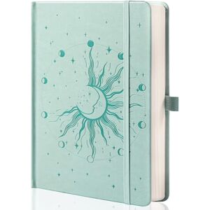 MGGAO Journaux Soleil et Lune pour femmes et hommes, carnets A5 à couverture rigide pour écrire au travail, en voyage, à l'école, 318 pages numérotées, 14,7 x 21,4 cm - Publicité MGGAO Journaux Soleil et Lune pour femmes et hommes, carnets A5 à couverture rigide pour écrire au travail, en voyage, à l'école, 318 pages numérotées, 14,7 x 21,4 cm - Publicité