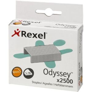 Rexel 2100050 Odyssey Lot de 2500 Agrafes - Publicité Rexel 2100050 Odyssey Lot de 2500 Agrafes - Publicité