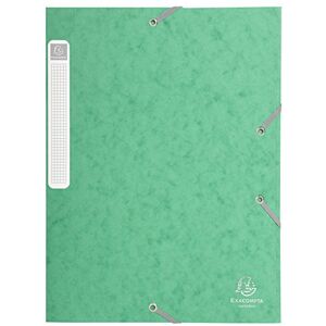 Exacompta Réf. 18503H 25 boites de classement avec élastiques CARTOBOX livrées à plat dos de 2,5 cm carte lustrée 5/10ème 400g/m²- dimensions 25x33cm -format à classer A4 coloris vert - Publicité Exacompta Réf. 18503H 25 boites de classement avec élastiques CARTOBOX livrées à plat dos de 2,5 cm carte lustrée 5/10ème 400g/m²- dimensions 25x33cm -format à classer A4 coloris vert - Publicité