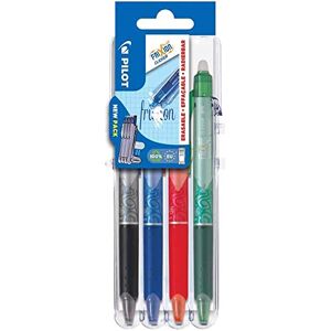 Pilot Frixion Ball Clicker 05 Set2Go - Stylo, Rouge, Pack de 4 - Stylo - Publicité Pilot Frixion Ball Clicker 05 Set2Go - Stylo, Rouge, Pack de 4 - Stylo - Publicité