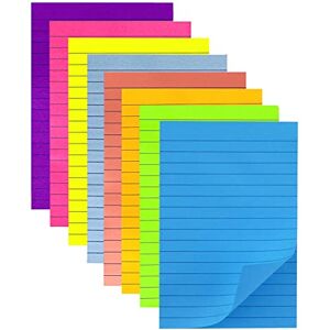 dogmoon Note Autocollant, 400 Feuilles Lignées Auto-Adhésif Couleur Notes Adhésives, Notes Autocollantes Marque Pages Pour Book Etudiants Lecture Bureau(8 Couleurs, 100 x 150 mm) - Publicité dogmoon Note Autocollant, 400 Feuilles Lignées Auto-Adhésif Couleur Notes Adhésives, Notes Autocollantes Marque Pages Pour Book Etudiants Lecture Bureau(8 Couleurs, 100 x 150 mm) - Publicité