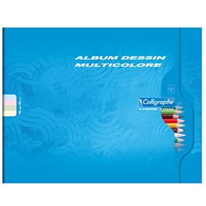 Clairefontaine Calligraphe 7556C Un Album Dessin Agrafé Multicolore (une Marque de ) Format Paysage 32x25 cm 48 Pages Unies Colorées (12 Pages x 4 Couleurs) Papier 80 g Couverture Carte Offset - Publicité Clairefontaine Calligraphe 7556C Un Album Dessin Agrafé Multicolore (une Marque de ) Format Paysage 32x25 cm 48 Pages Unies Colorées (12 Pages x 4 Couleurs) Papier 80 g Couverture Carte Offset - Publicité