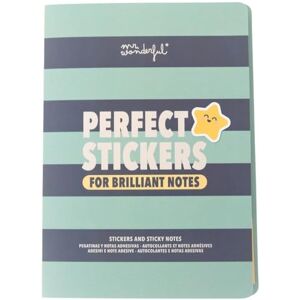 Mr. Wonderful Autocollants et notes autocollantes Des autocollants parfaits pour des notes brillantes - Publicité Mr. Wonderful Autocollants et notes autocollantes Des autocollants parfaits pour des notes brillantes - Publicité