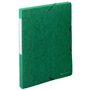 Exacompta Réf. 50703E 10 boites de classement avec élastiques Scotten en carte lustrée gaufrée 600g/m2 dos 2,5 cm dimensions 25 x 33 cm pour documents A4 couleur vert livrées montées - Publicité Exacompta Réf. 50703E 10 boites de classement avec élastiques Scotten en carte lustrée gaufrée 600g/m2 dos 2,5 cm dimensions 25 x 33 cm pour documents A4 couleur vert livrées montées - Publicité