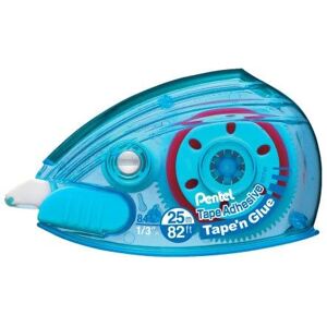 Pentel roller colle Tape'n Glue, bleu clair, 8,4 mm x 25 m (ERT45-S) - Publicité Pentel roller colle Tape'n Glue, bleu clair, 8,4 mm x 25 m (ERT45-S) - Publicité