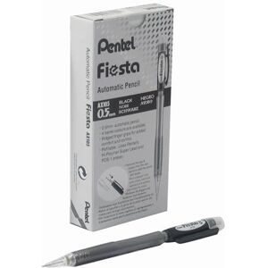 Pentel Fiesta Porte-mines Pointe 0,5 mm Corps noir Lot de 12 - Publicité Pentel Fiesta Porte-mines Pointe 0,5 mm Corps noir Lot de 12 - Publicité