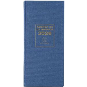 Exacompta 38583E Agenda journalier de bureau Banquier long Euro et cents 16 x 34 cm 2025 Janvier à décembre 2026 Coloris aléatoire - Publicité Exacompta 38583E Agenda journalier de bureau Banquier long Euro et cents 16 x 34 cm 2025 Janvier à décembre 2026 Coloris aléatoire - Publicité