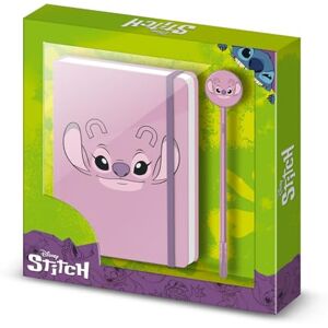 Disney Lilo et Stitch Angel Face-Coffret Cadeau avec Journal et Stylo à Bille Fashion, Rose - Publicité Disney Lilo et Stitch Angel Face-Coffret Cadeau avec Journal et Stylo à Bille Fashion, Rose - Publicité