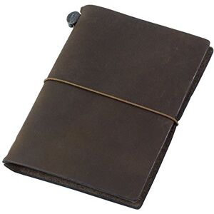 Midori Traveler's Notebook Journal Passport Size Brown - Publicité Midori Traveler's Notebook Journal Passport Size Brown - Publicité