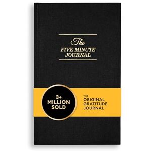 Intelligent Change : The Five Minute Journal Original Daily Gratitude Journal for Happiness, Mindfulness, and Reflection Daily Affirmations with Simple Guided Format Undated Life Planner - Publicité Intelligent Change : The Five Minute Journal Original Daily Gratitude Journal for Happiness, Mindfulness, and Reflection Daily Affirmations with Simple Guided Format Undated Life Planner - Publicité