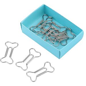 Hilitand 12 Pcs Trombones En Forme D'os Créatives Pour Artisanat Scrapbook Fournitures Scolaires De Bureau - Publicité Hilitand 12 Pcs Trombones En Forme D'os Créatives Pour Artisanat Scrapbook Fournitures Scolaires De Bureau - Publicité