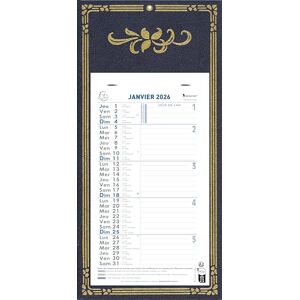 Exacompta Calendrier mensuel support skytos 330x160 230x130 mm (bleu ou rouge) - Publicité Exacompta Calendrier mensuel support skytos 330x160 230x130 mm (bleu ou rouge) - Publicité