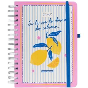 Mr. Wonderful Agenda 2026-27 Journalier Si la vie te donne des citrons… - Publicité Mr. Wonderful Agenda 2026-27 Journalier Si la vie te donne des citrons… - Publicité