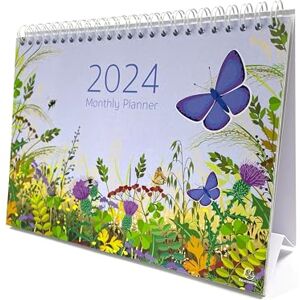 Exacompta Réf GS038Z Calendrier de bureau/mensuel 2024 Motif papillon mois par page Comprend les jours fériés britanniques 210 mm x 150 mm Se tient en toute sécurité sur un bureau/étagère. Comprend - Publicité Exacompta Réf GS038Z Calendrier de bureau/mensuel 2024 Motif papillon mois par page Comprend les jours fériés britanniques 210 mm x 150 mm Se tient en toute sécurité sur un bureau/étagère. Comprend - Publicité
