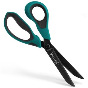 Ashton and Wright Titanium HD – Ciseaux robustes pour bureau, maison, cuisine et travaux manuels – 210 mm / 8" – Lames revêtues de titane (bleu sarcelle, gaucher) - Publicité Ashton and Wright Titanium HD – Ciseaux robustes pour bureau, maison, cuisine et travaux manuels – 210 mm / 8" – Lames revêtues de titane (bleu sarcelle, gaucher) - Publicité