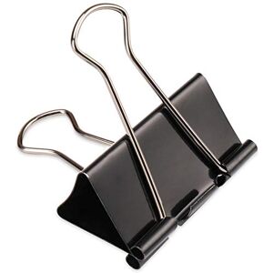 H&S Pince Papier Clip Bulldog Robuste 10pcs Grandes Pinces de Bureau Noires à Double Clip pour Documents Pinces Clips Métalliques Feuille & Document Pince a Papier Large - Publicité H&S Pince Papier Clip Bulldog Robuste 10pcs Grandes Pinces de Bureau Noires à Double Clip pour Documents Pinces Clips Métalliques Feuille & Document Pince a Papier Large - Publicité