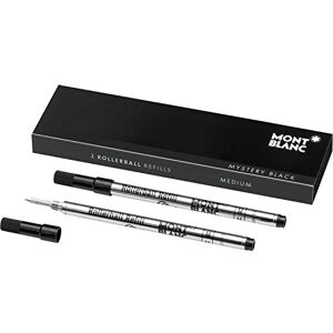 MONTBLANC RECHARGE ROLLER CLASSIQUE NOIR MEDIUM X2 - Publicité MONTBLANC RECHARGE ROLLER CLASSIQUE NOIR MEDIUM X2 - Publicité