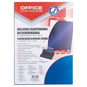 OFFICER PRODUCTS Lot de 100 couvertures de reliure en carton A4 250 g/m² Bleu foncé brillant/Présentation/Type pour reliure/Kind-Back, Carton/Matériaux-Carton/Couleur-Bleu foncé/Format A4 - Publicité OFFICER PRODUCTS Lot de 100 couvertures de reliure en carton A4 250 g/m² Bleu foncé brillant/Présentation/Type pour reliure/Kind-Back, Carton/Matériaux-Carton/Couleur-Bleu foncé/Format A4 - Publicité