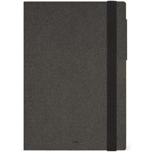 LEGAMI Agenda hebdomadaire moyen 2026, Deep Graphite, 12 mois moyen, fermeture avec élastique, journal de janvier 2026 à décembre 2026, en papier FSC certifié, 12 x 18 cm - Publicité LEGAMI Agenda hebdomadaire moyen 2026, Deep Graphite, 12 mois moyen, fermeture avec élastique, journal de janvier 2026 à décembre 2026, en papier FSC certifié, 12 x 18 cm - Publicité