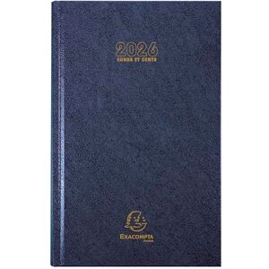 Exacompta 38172E Agenda journalier de bureau Euro et cents 13,5 x 21 cm Janvier à décembre 2026 Coloris aléatoire - Publicité Exacompta 38172E Agenda journalier de bureau Euro et cents 13,5 x 21 cm Janvier à décembre 2026 Coloris aléatoire - Publicité