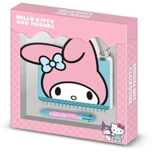 KARACTERMANIA Hello Kitty My Melody Face-Pack de Journal Kawaii + Stylo 6 Couleurs, Rose - Publicité KARACTERMANIA Hello Kitty My Melody Face-Pack de Journal Kawaii + Stylo 6 Couleurs, Rose - Publicité