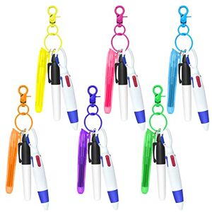 DLUGOPIS Lot de 24 mini surligneurs pour infirmière – Le lot comprend 6 surligneurs à pointe, 6 marqueurs permanents, 6 stylos à bille rétractables, 6 clips porte-clés d'allaitement - Publicité DLUGOPIS Lot de 24 mini surligneurs pour infirmière – Le lot comprend 6 surligneurs à pointe, 6 marqueurs permanents, 6 stylos à bille rétractables, 6 clips porte-clés d'allaitement - Publicité