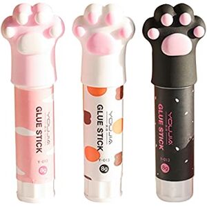 DUESI Bâton de colle original en forme de patte de chat Lavable Solide Pour enfants 10 cm de long - Publicité DUESI Bâton de colle original en forme de patte de chat Lavable Solide Pour enfants 10 cm de long - Publicité